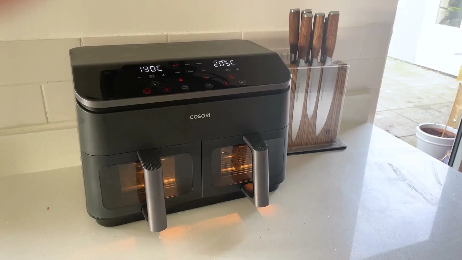 A image of Cosori Dual Basket Air Fryer Review