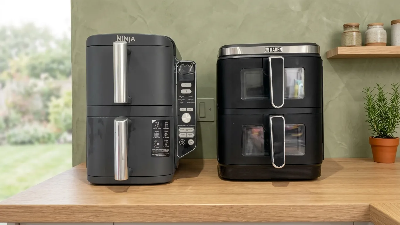 Ninja Double Stack XL vs Haden Double Stack Air Fryer Comparison