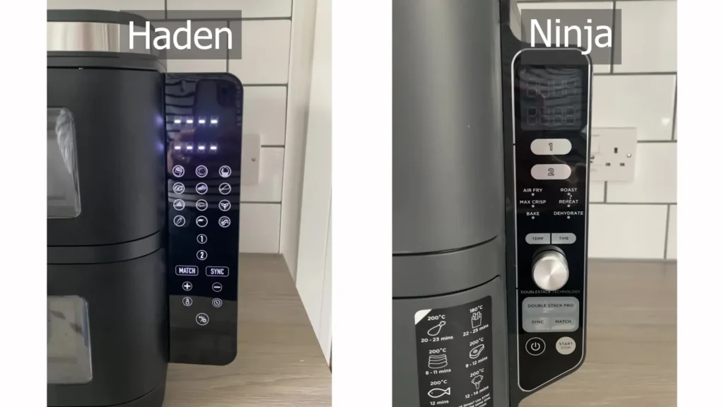 Ninja Double Stack XL vs Haden Double Stack Air Fryers Comparison Ninja Double Stack XL vs Haden Double Stack Air Fryer Comparison